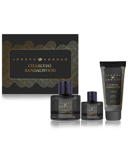 Мужской парфюмерный набор Joseph Abboud Charcoal Sandalwood, 3 пр.
