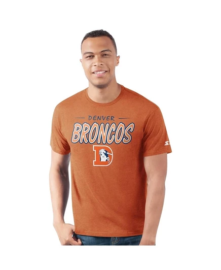 Мужская футболка Starter Denver Broncos, оранжевая