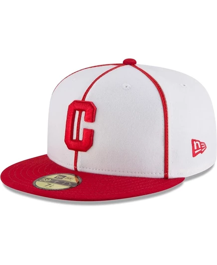 Мужская кепка New Era 59FIFTY, Pittsburgh Crawfords, белая