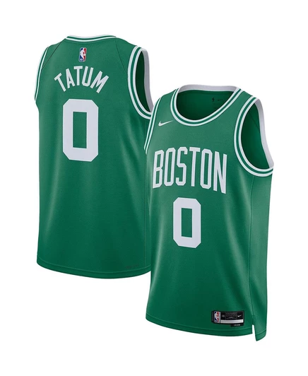 Мужская майка Jordan Jayson Tatum Boston Celtics Swingman kelly green