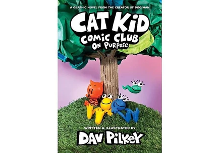 Cat Kid Comic Club 3 — графический роман Dav Pilkey