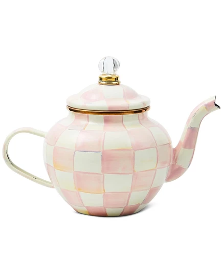Заварочный чайник Mackenzie‑Childs Rosy Check, 4 чашки