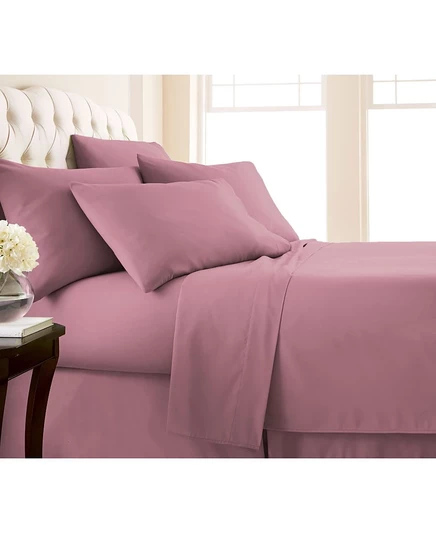 Простыни Southshore Fine Linens Split King, пыльно-розовые