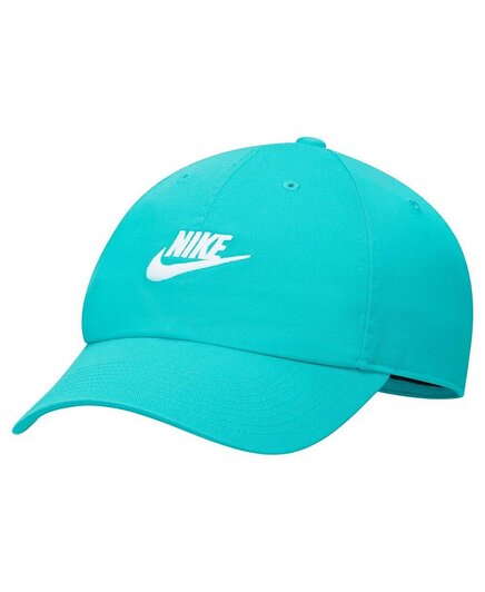 Регулируемая кепка Nike Aqua Futura Wash Club для мужчин и женщин blue