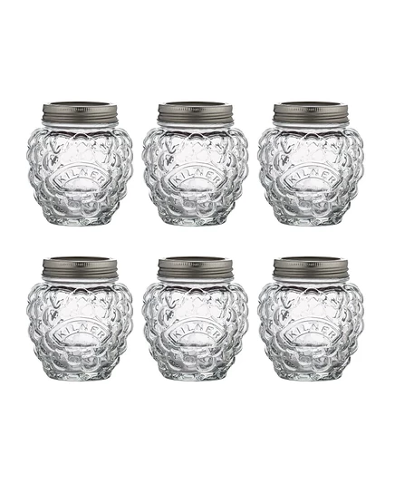 Банки Kilner Berry 400 мл, набор 6 шт., прозрачные