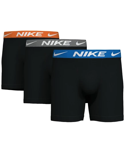 Мужские боксер-брифы Nike 3 шт. Dri-FIT, черные