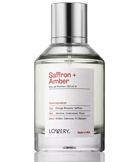Парфюмерная вода Lovery Saffron + Amber 100 мл