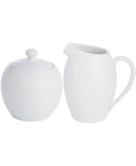 Набор сахарницы и сливочника Noritake Colorwave, белый