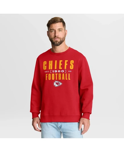 Мужской свитшот Fanatics Kansas City Chiefs, красный