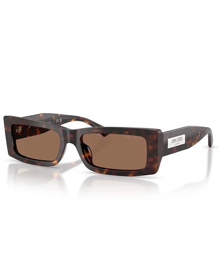 Женские солнцезащитные очки Jimmy Choo JC5040U, коричневые