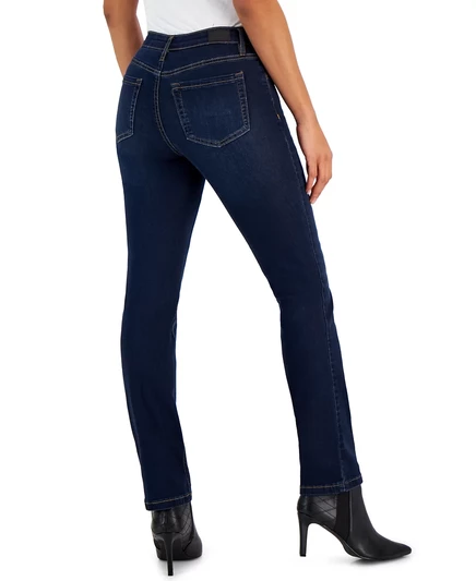 Джинсы Jones New York Jones New York Petite Lexington с прямыми штанинами west point wash