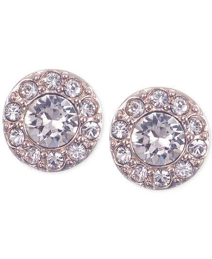 Серьги-пусеты Givenchy с кристаллами, золотистые