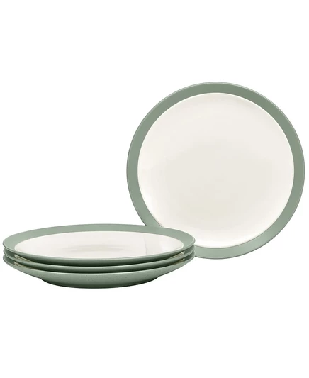Набор из 4 обедних тарелок Noritake Colorwave 28 см, зеленые