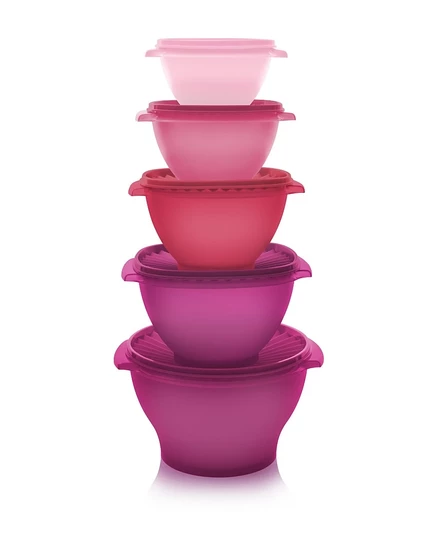Набор контейнеров Tupperware Heritage Collection, розовый