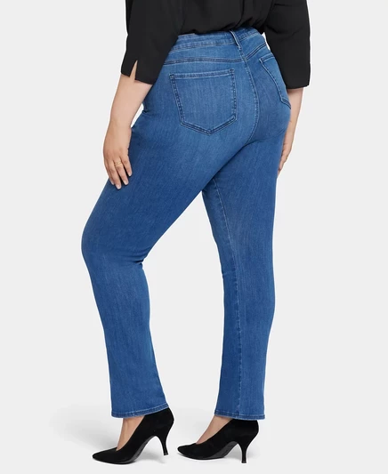 Джинсы облегающего кроя NYDJ Plus Size Le Silhouette amour