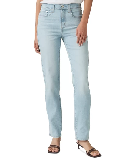 Женские джинсы прямого кроя Levi's с высокой посадкой  eternal indigo light
