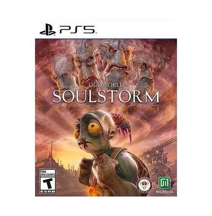 Видеоигра Sony Oddworld: Soulstorm Day One Edition для PlayStation 5, белая