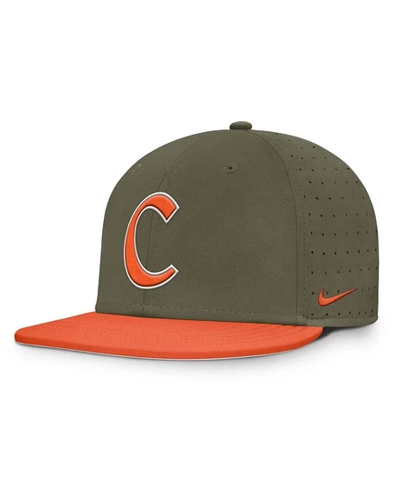 Мужская кепка Nike Clemson Tigers On-Field, оливковая