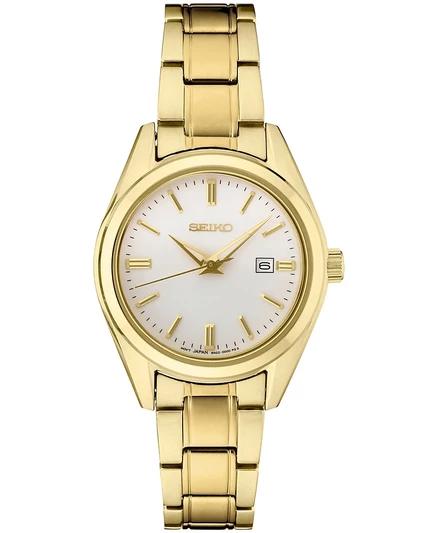 Женские часы Seiko Essentials 29,8 мм, золотистые