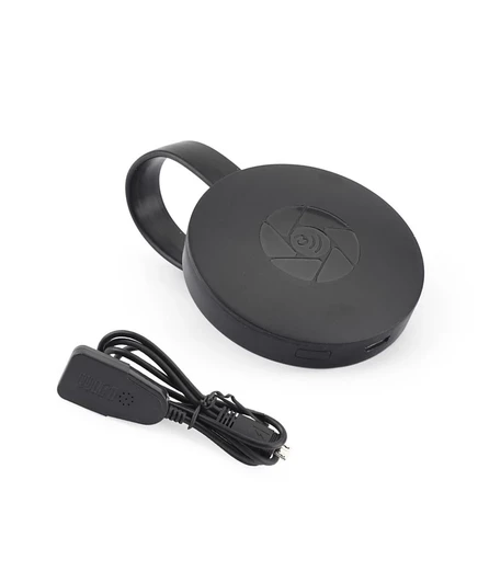 Artudatech 1080P TV Stick - Беспроводной потоковый приемник HDMI с зеркальным отображением экрана черного цвета