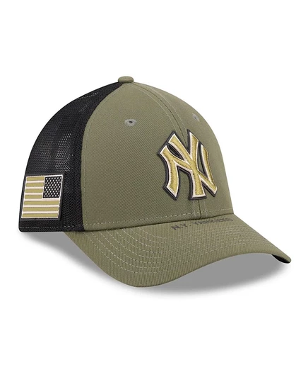 Мужская кепка New Era 39THIRTY M-Crown Yankees, зеленая