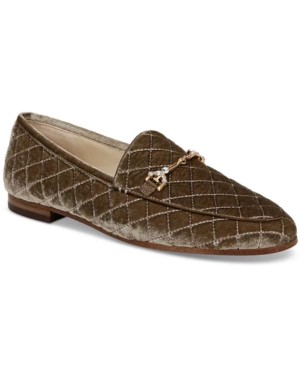 Женские мокасины Sam Edelman от Loraine Regal, сшитые на заказ dark silver sage velvet