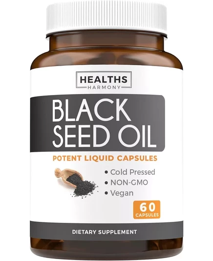 Капсулы с маслом черного тмина, 180 карат black seed oil 60 ct