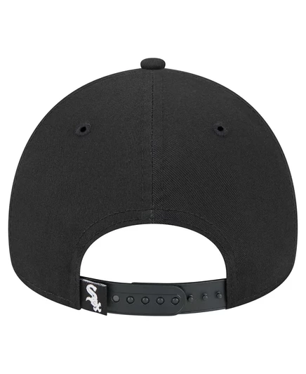 Мужская черная кепка Chicago White Sox New Era с регулируемой оправой А-образной формы 940. black