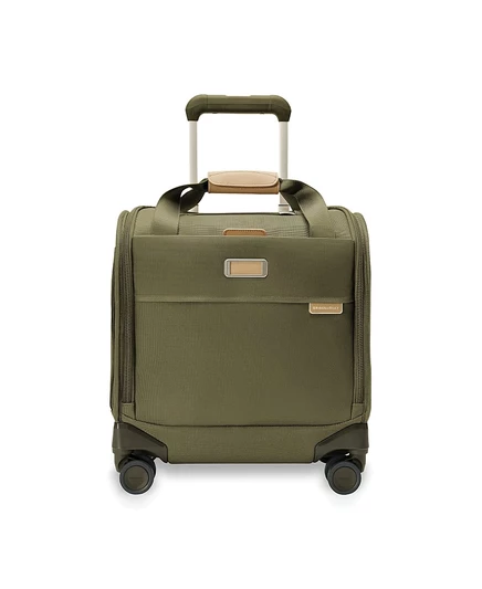 Чемодан Briggs & Riley Baseline Cabin Spinner, зеленый