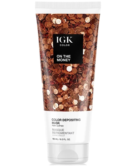 Тонирующая маска-блеск IGK Hair, он зе мани