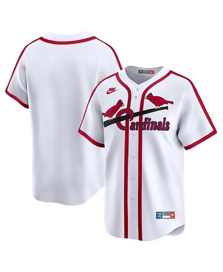 Мужская джерси Nike St. Louis Cardinals Cooperstown, белая