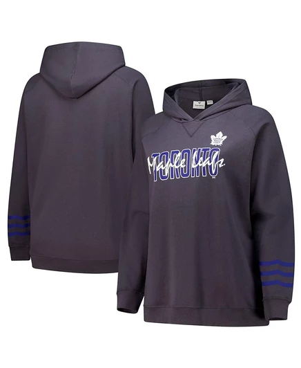 Женская худи Fanatics Maple Leafs флис, темно-серая