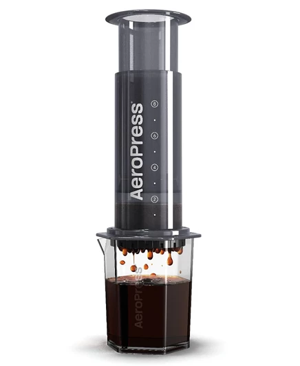 Кофеварка-пресс AeroPress 3-в-1 с кувшином Tritan, серая