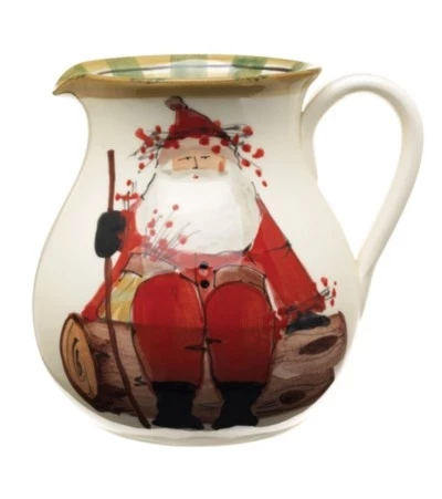 Кувшин Vietri Old St. Nick Round Body, ручная роспись