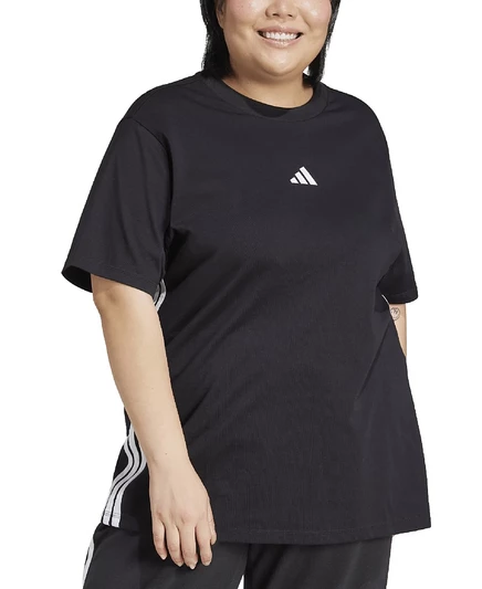 Женская футболка Adidas Essentials Plus Size, черная