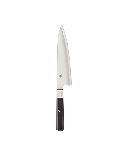 Нож поварской MIYABI Koh 8″ из стали FC61, черный