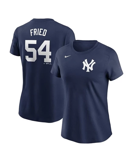 Женская футболка Nike Max Fried Yankees Fuse, синяя