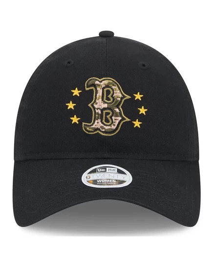 Женская бейсболка New Era 9TWENTY Boston Red Sox, черная