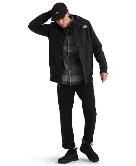 Мужская флисовая куртка The North Face Highrail, черная