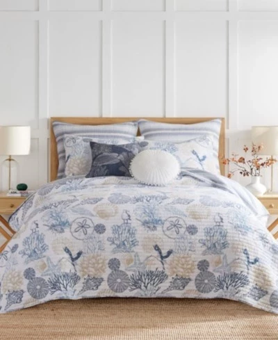 Комплект покрывал Levtex Home Serena Sea, двусторонний