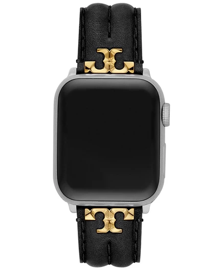 Ремешок Tory Burch The Kira для Apple Watch 38–45 мм, черный