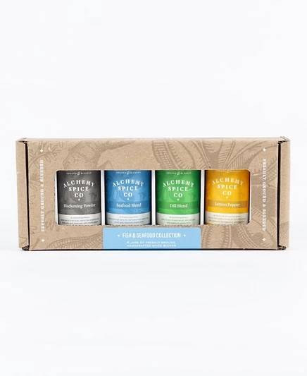 Набор специй Alchemy Spice для рыбы и морепродуктов, 4 шт