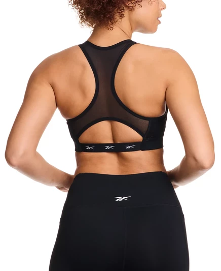 Женский спортивный бюстгальтер Reebok Lux Vector Racer-Back, черный