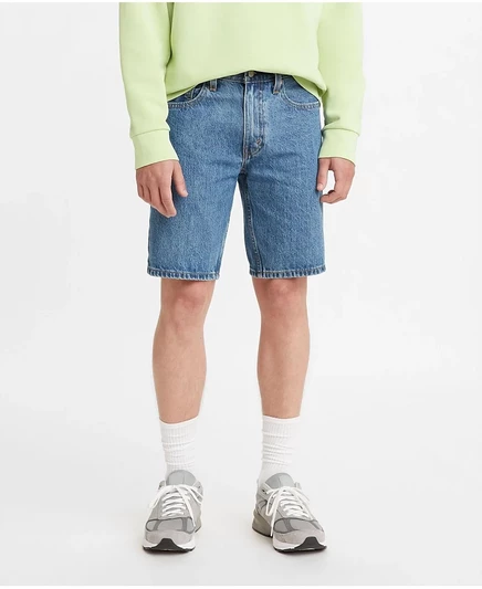 Мужские джинсовые шорты Levi's 405 Standard 10 дюймов синего цвета