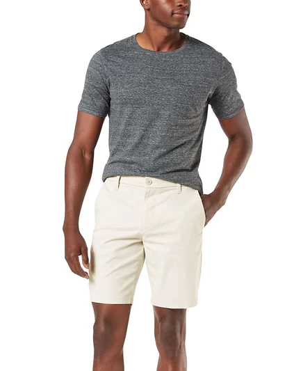 Мужские шорты Dockers Supreme Flex, 9.5″, белые