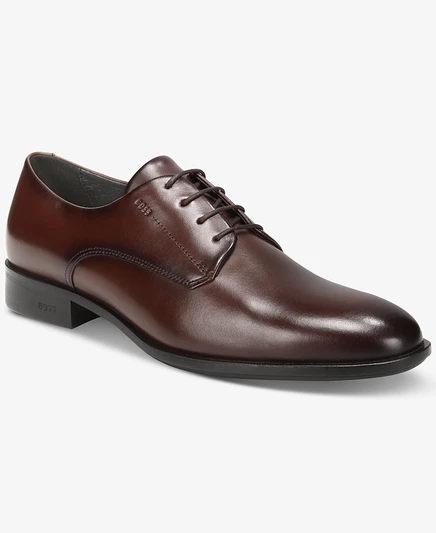 Мужские дерби Hugo Boss Colby на шнуровке, коричневые