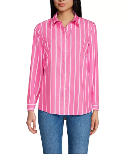  Женская рубашка без железных пуговиц спереди apple blossom classic stripe