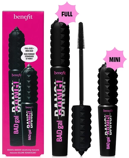 Косметика Benefit Cosmetics, 2 шт. ПОТРЯСАЮЩИЕ ресницы BADgal BANG! Набор туши для ресниц белый