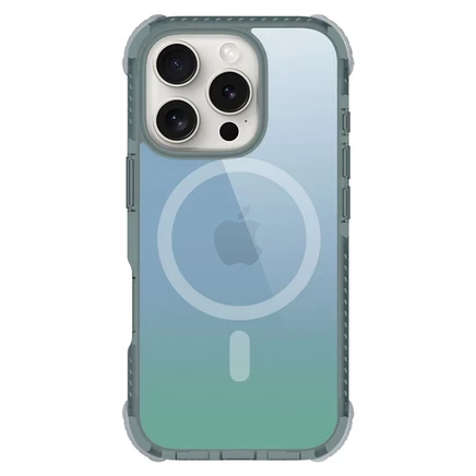 чехол prodigee GlowUp MagSafe для Apple iPhone 16 Pro Max серого цвета
