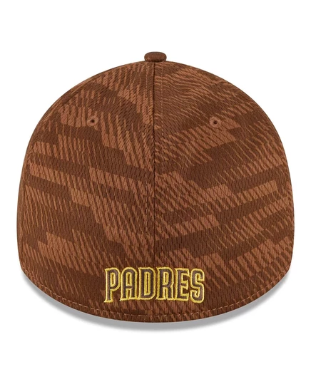 Мужская кепка New Era 39THIRTY San Diego Padres, коричневая